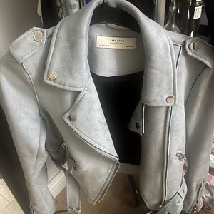 Zara Faux Suede Jacket